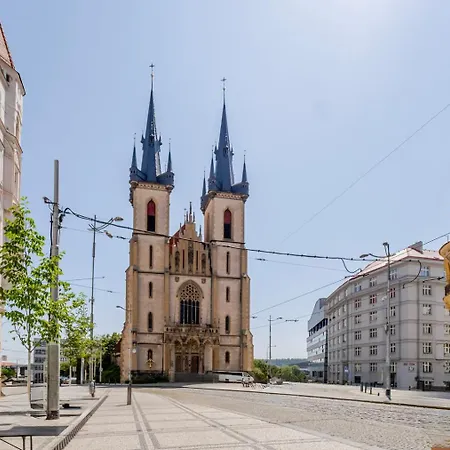 Lägenhet Blueground 7 Renovated Student Housing Prg-59 Prag