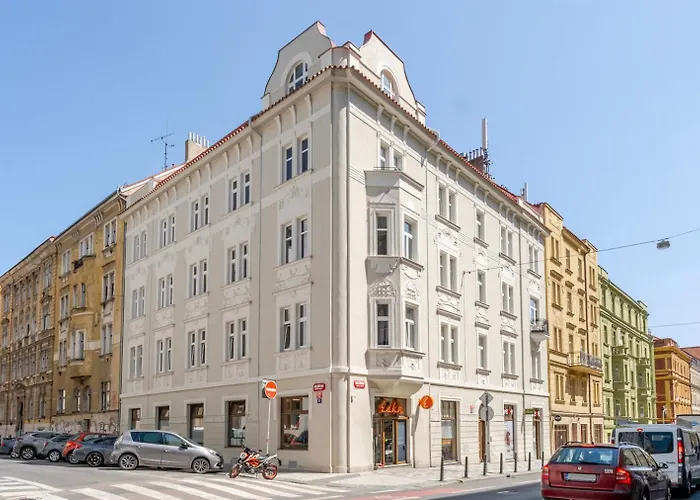 Lägenhet Blueground 7 Renovated Student Housing Prg-59 Prag